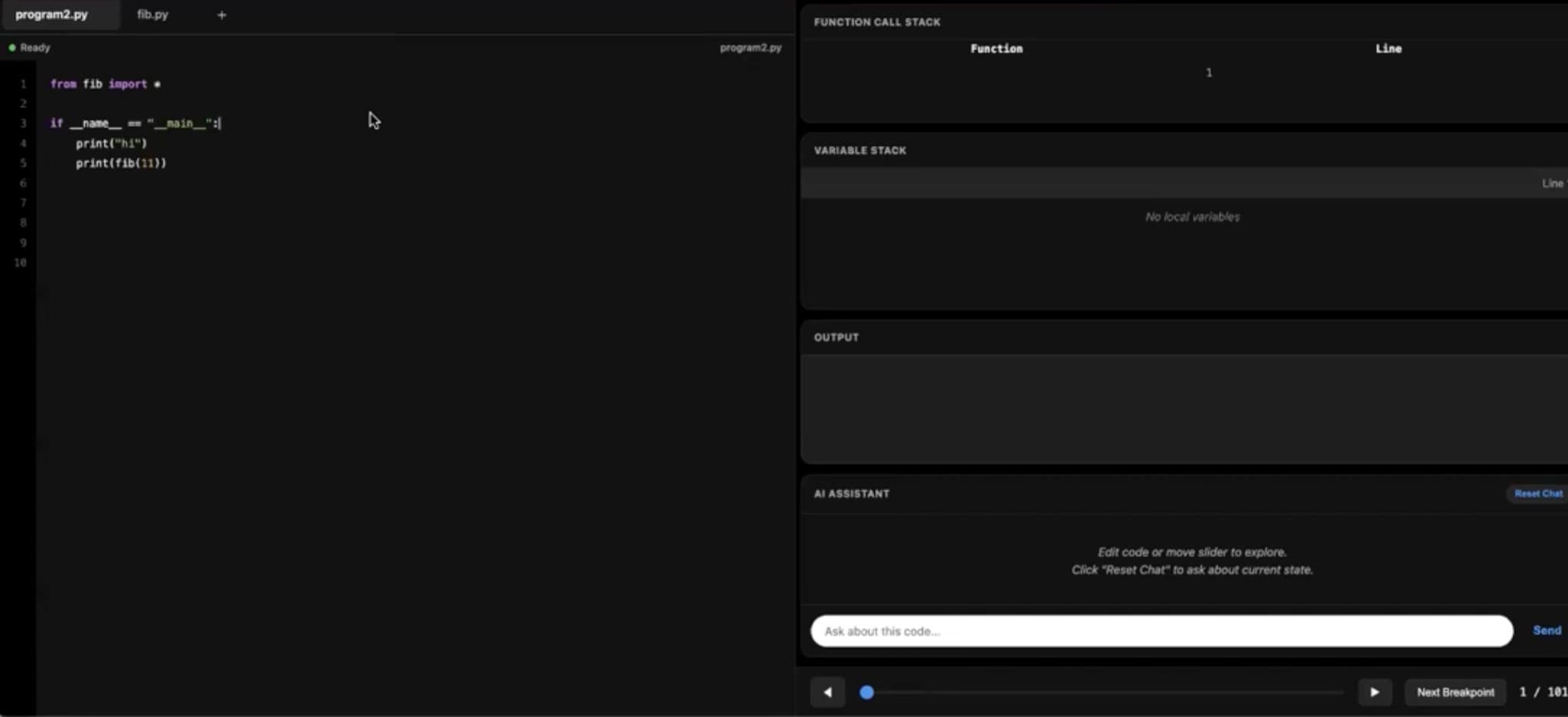 StackSnap Interactive Program Visualizer